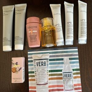Olaplex, Living Proof, Kerastase, Gisou Hair Minis